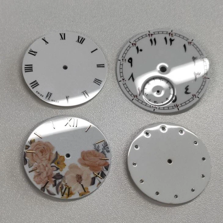 Applied Diamond Enamel Watch Dial