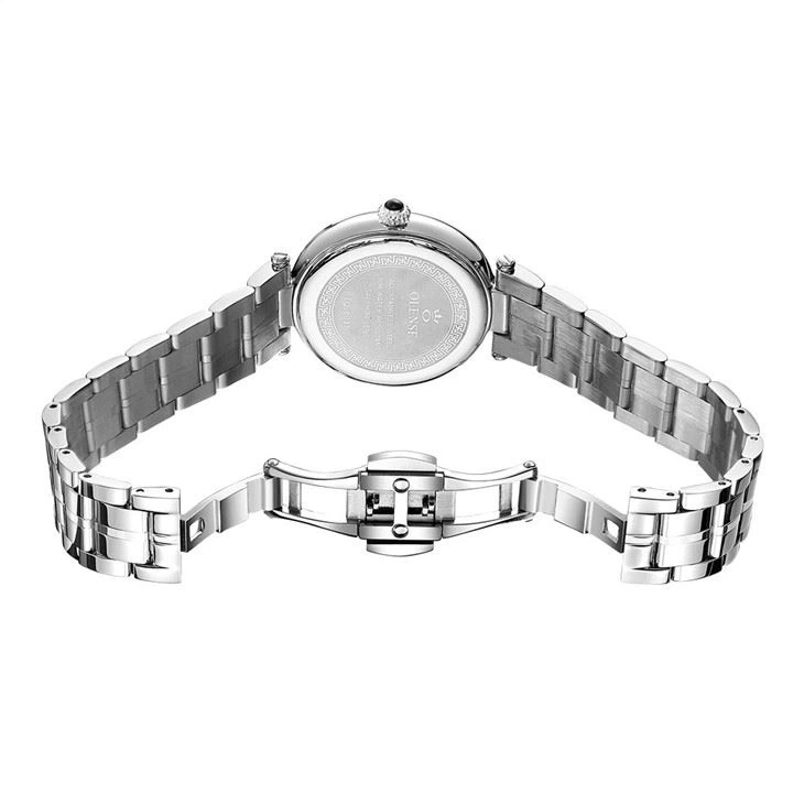 High-end Couple Watch Stainless Steel Waterproof Watch Men's Fashion Calendar Simple Ladies Watch Customization